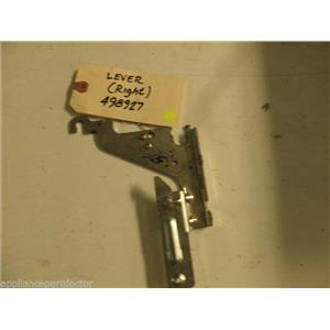 BOSCH DISHWASHER 498927 RIGHT LEVER USED PART ASSEMBLY F/S