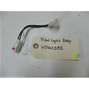 HOTPOINT DISHWASHER WD6X242 PILOT LIGHT USED PART ASSEMBLY