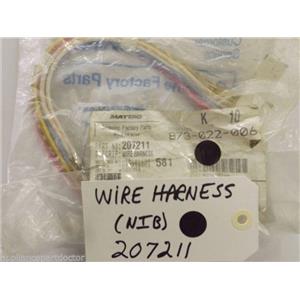 Maytag Washer  207211  Wire Harness   NEW IN BOX
