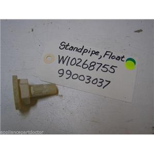 MAYTAG DISHWASHER W10268755 99003037 FLOAT STANDPIPE USED PART ASSEMBLY