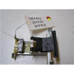 KENMORE DISHWASHER 304732 304408 LATCH & LEVER USED PART ASSEMBLY
