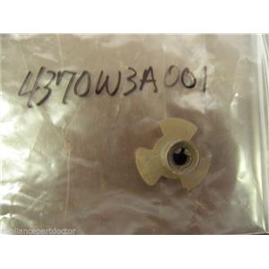 MICROWAVE COUPLING 4370W3A001 USED PART ASSEMBLY FREE SHIPPING