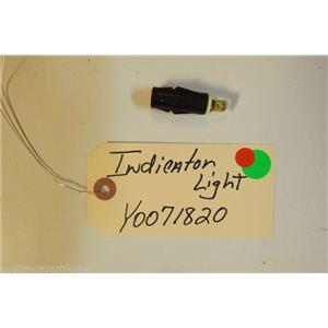 AMANA Stove  Y0071820 Indicator Light    USED PART