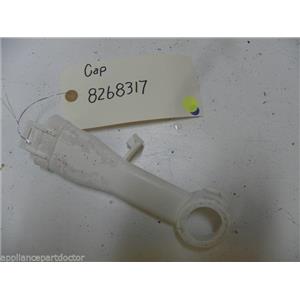 KENMORE DISHWASHER 8268317 CAP USED PART ASSEMBLY