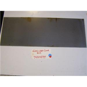 MAYTAG STOVE 74004899  Glass, Oven Door (blk) stained   USED
