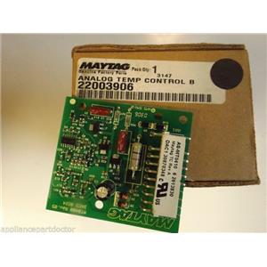 Maytag Washer  22003906  Analog Temp Control Board NEW IN BOX