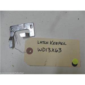 GE DISHWASHER WD13X63 LATCH KEEPER USED PART ASSEMBLY