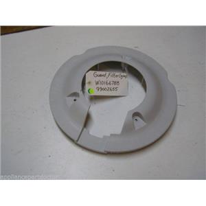 MAYTAG DISHWASHER W10166788 99002655 GRAY FILTER GUARD USED PART ASSEMBLY