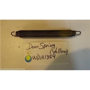 GE Dishwasher WD1X1354  Door Spring (yellow) used part