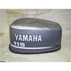 Boaters Resale Shop Of Tx 1409 2754.01 YAMAHA V4 115 HP OUTBOARD MOTOR COWLING