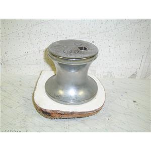 Boaters Resale Shop Of Tx 1304 0105.46 VINTAGE CHROME WINCH WITH SQUARE SOCKET