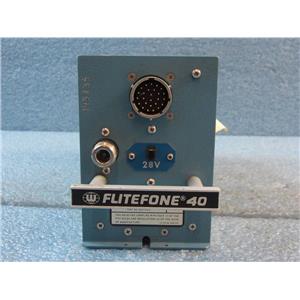 Wulfsberg Electronics Flitefone 40 Receiver RT-15 400-0023