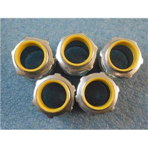 Raco 1" Insulated Throat Conduit Compression Coupler - *Lot of 5*