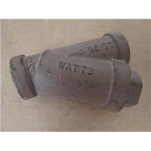 Watts   NO77    3/4"  "Y" Valve Threaded Steel Strainer 250 SWP