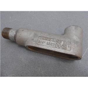 Crouse-Hinds 3/4" LB27 Conduit Body No Cover