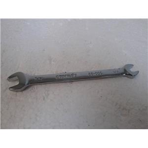 Stanley 88-000  1/4"  x 5/16"  Full Polish Open End Wrench  **NEW**