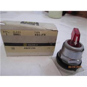 Square D Class 9001 Selector Switch (red) Type KS11FR