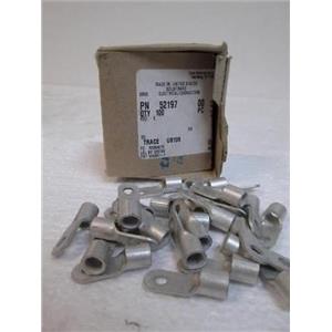 Lot of 24 TYCO 52197 Straight Closed Barrel Ring & Spade Tongue Terminals  *NEW*