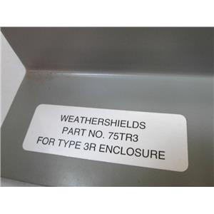 Cutler Hammer 75 TR3 Weathershield Kit for Type 3 Enclosures
