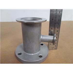 **MFG Unknown** ISO KF50 to ASA 1 Inch ST/ST Adaptive Reducer to KF16 (MODIFIED)