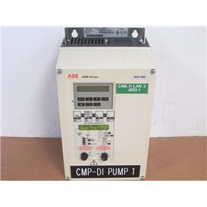 ABB ACH501-015-4-00P2 Variable Torque AC Motor Drive 15 HP;3 PH;18.9A; 440-500V