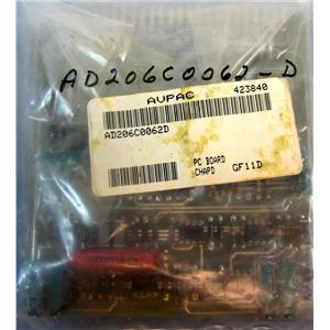 [MFG UNKNOWN] AD206C0062D PC BOARD, PCB CIRCUIT BOARD FOR AIRCRAFT AIRPLANE AVI