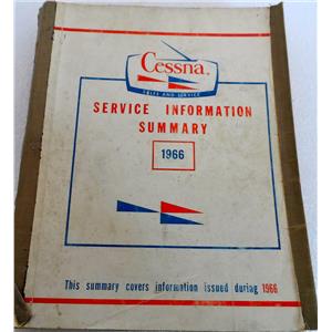 CESSNA SERVICE INFORMATION SUMMARY 1966, DATE ISSUED FEBRUARY 1967