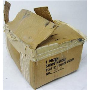 PLASTIC SHORT HANDLE FENDER BRUSHES (BOX OF 12)