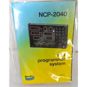 BENDIX NCP-2040 NAV PROGRAMMER SYSTEM PILOT'S MANUAL - NEW