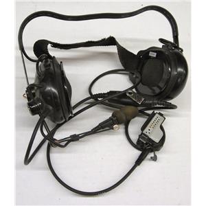 OTTO COMMUNICATIONS BEHIND-THE-HEAD AVIATION HEADSET, WITH PTT