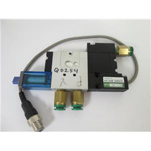 Myotohu Ltd./Convum MVS-030-AB Vacuum Sensor Switch w/ CVX-1073-CVG 9601 Valve