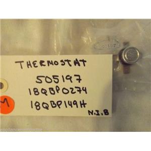 EMERSON MICROWAVE 505197 18QBP0274 18QBP149H THERMOSTAT  NEW IN BAG