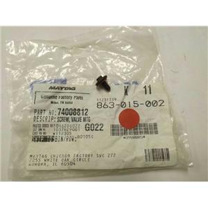 MAYTAG WHIRLPOOL STOVE 74008812 SCREW NEW