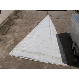Mainsail w 40-0 luff & external slides at Boaters Resale Shop of Tx 1408 0754.91
