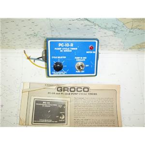 Boaters Resale Shop of Tx 1603 4221.45 GROCO PC-10-R LIVEWELL PUMP CYCLE TIMER