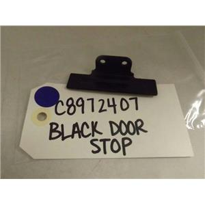 MAYTAG WHIRLPOOL REFRIGERATOR C8972407 12636401B BLACK DOOR STOP NEW