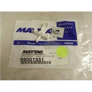MAYTAG WHIRLPOOL DISHWASHER 99001551 GROMMET AND LATCH KIT NEW