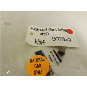 WOLF STOVE 800862 NATURAL GAS ORFICE #50 NEW
