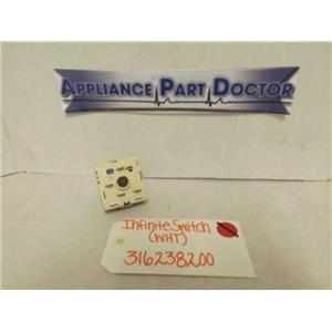 WHIRLPOOL STOVE 316238200 INFINITE SWITCH (WHT) 13A 240V USED