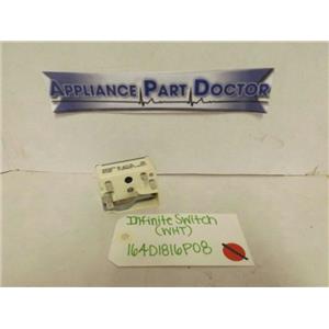 WHIRLPOOL STOVE 164D1816P08 INFINITE SWITCH (WHT) 4.4-7.4A 240V USED