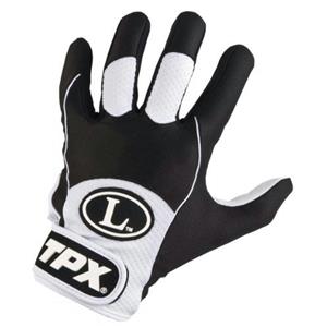 Louisville Slugger TPX Freestyle 1.0 Youth Baseball Batting Glove Size L WHT/BLK
