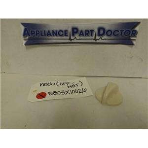 GENERAL ELECTRIC STOVE WB03X10026 KNOB (OFF-WHT) USED