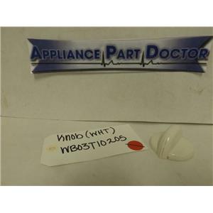 GENERAL ELECTRIC STOVE WB03T10205 KNOB (WHT) USED