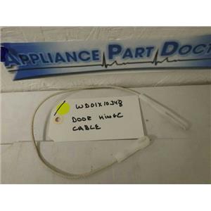 GENERAL ELECTRIC HOTPOINT DISHWASHER WD01X10348 DOOR HINGE CABLE USED