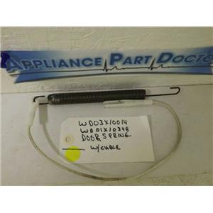 GE HOTPOINT DISHWASHER WD03X10014 WD01X10348 DOOR SPRING W/CABLE USED