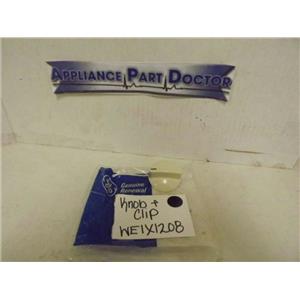 GENERAL ELECTRIC WASHER WE1X1208 KNOB & CLIP (ALM) NEW