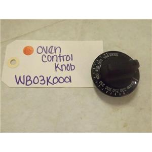 GENERAL ELECTRIC STOVE WB03K0001 OVEN CONTROL KNOB NEW