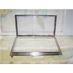 Boaters Resale Shop of TX 1607 2745.11 HINGED WINDOW WITH FRAME- 2" x 11' x 20"