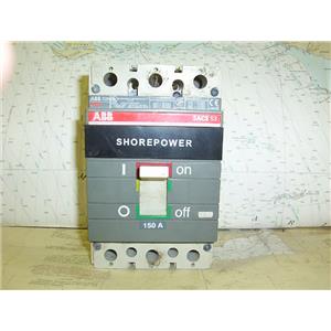 Boaters Resale Shop of TX 1608 2224.04 ABB SACE S3N SHOREPOWER 150 AMP SWITCH