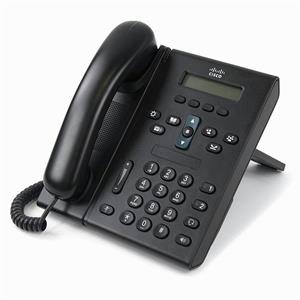 Cisco CP-6921-C-K9 Unified VoIP Desktop Office 2-Line Phone SCCP/SIP Protocol
